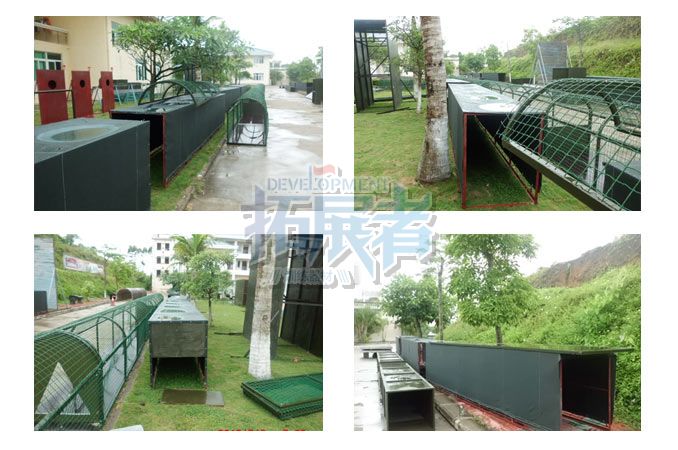 瓊海某消防支隊心理行為訓(xùn)練場建成